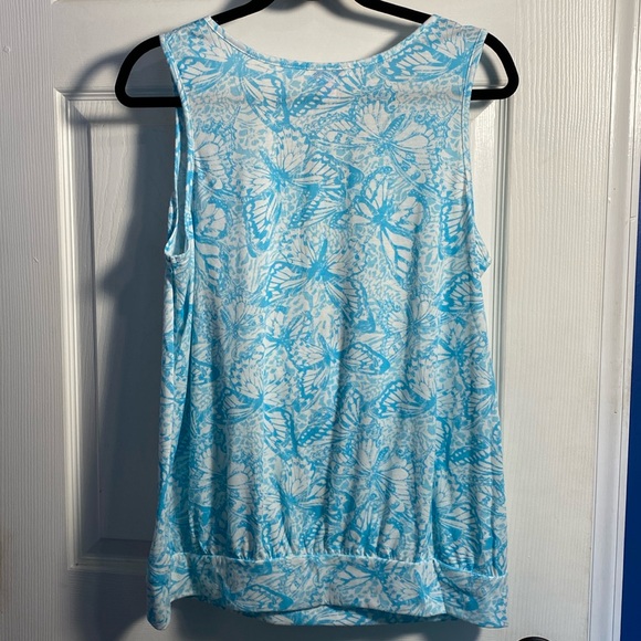 Zena Butterfly Print Tank Top XL - Picture 2 of 7